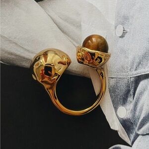 Elegant Gold Statement Ring